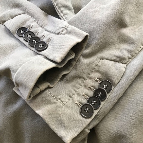 L’atelier womens grey double breasted blazer stretchy - Picture 6 of 6